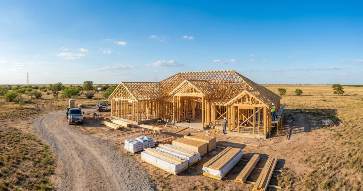 Real cost to build a custom home in Texas in 2026 - breakdown by metro area